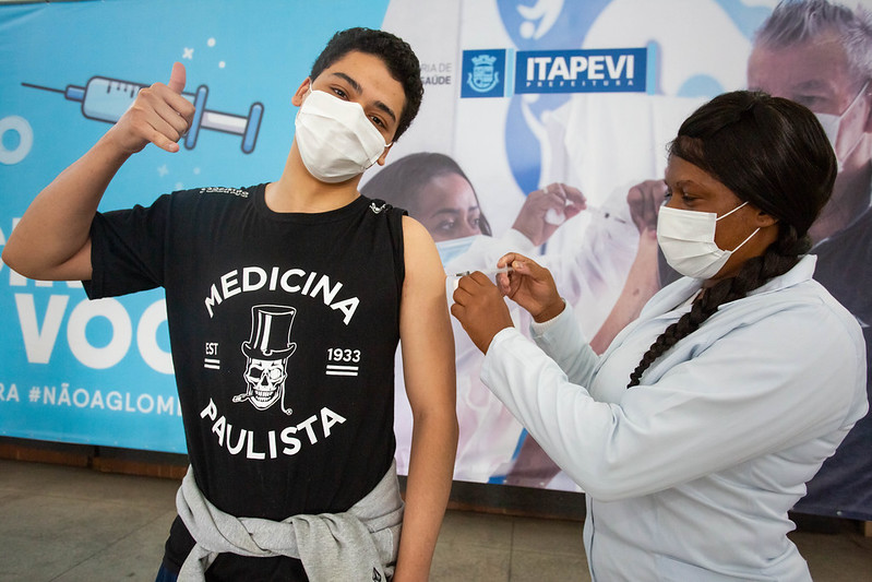 Novas datas: Adultos serão vacinados até 15 de Setembro em São Paulo