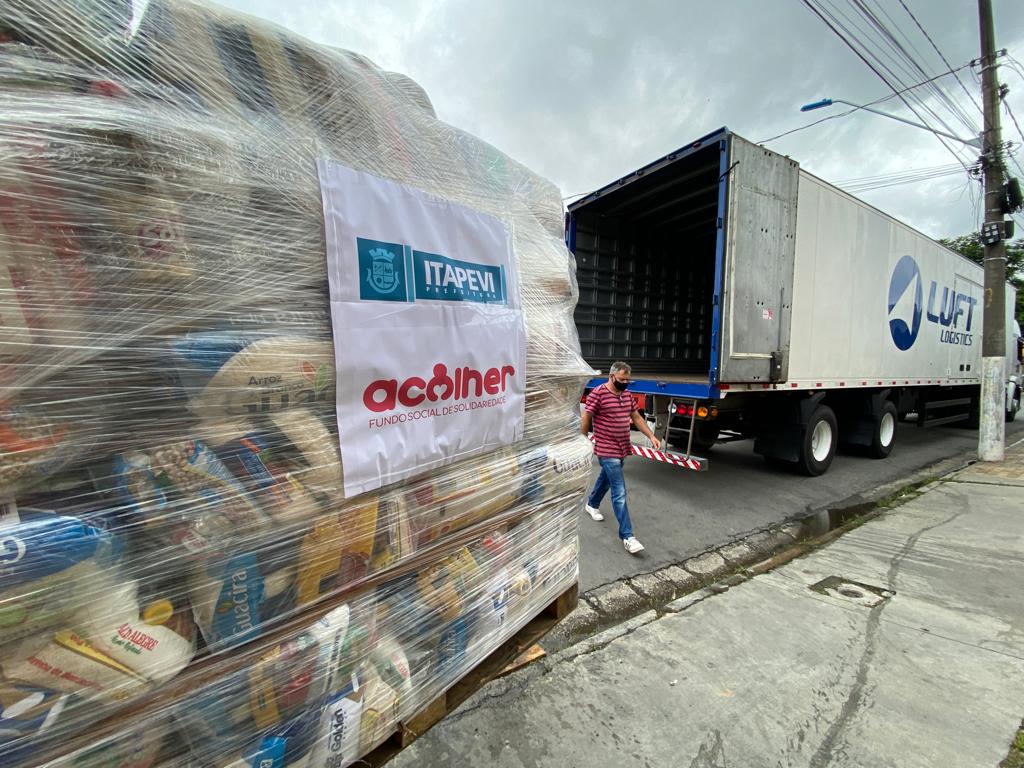 Acolher arrecada cerca de 20 toneladas de doações para as vítimas das chuvas no sul da Bahia