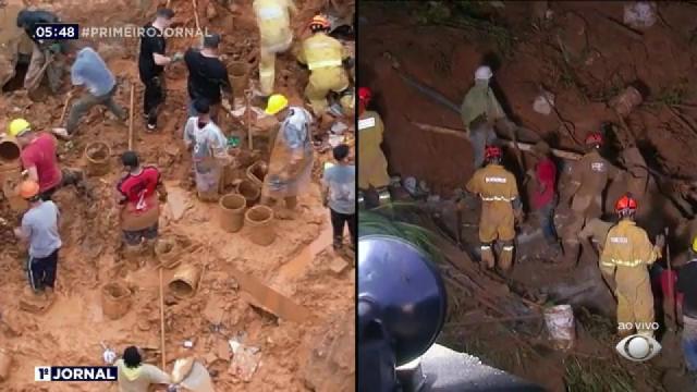 Bebê morre ao ser soterrado em deslizamento de terra em Itapevi (SP)