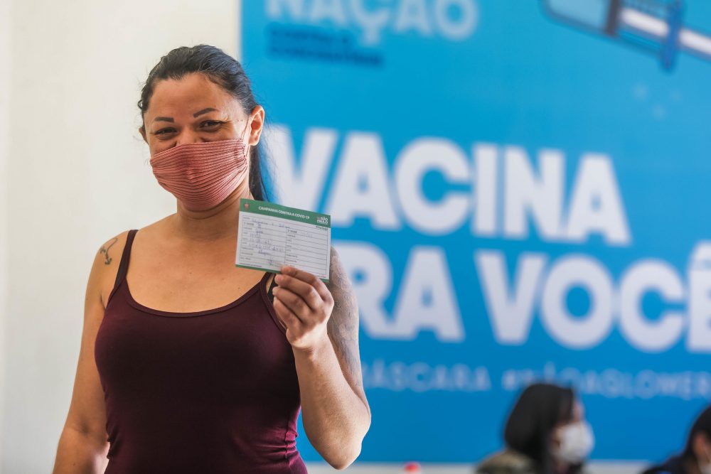 ITAPEVISAÚDE Itapevi já tem 93% da sua população vacinada com 1ª dose