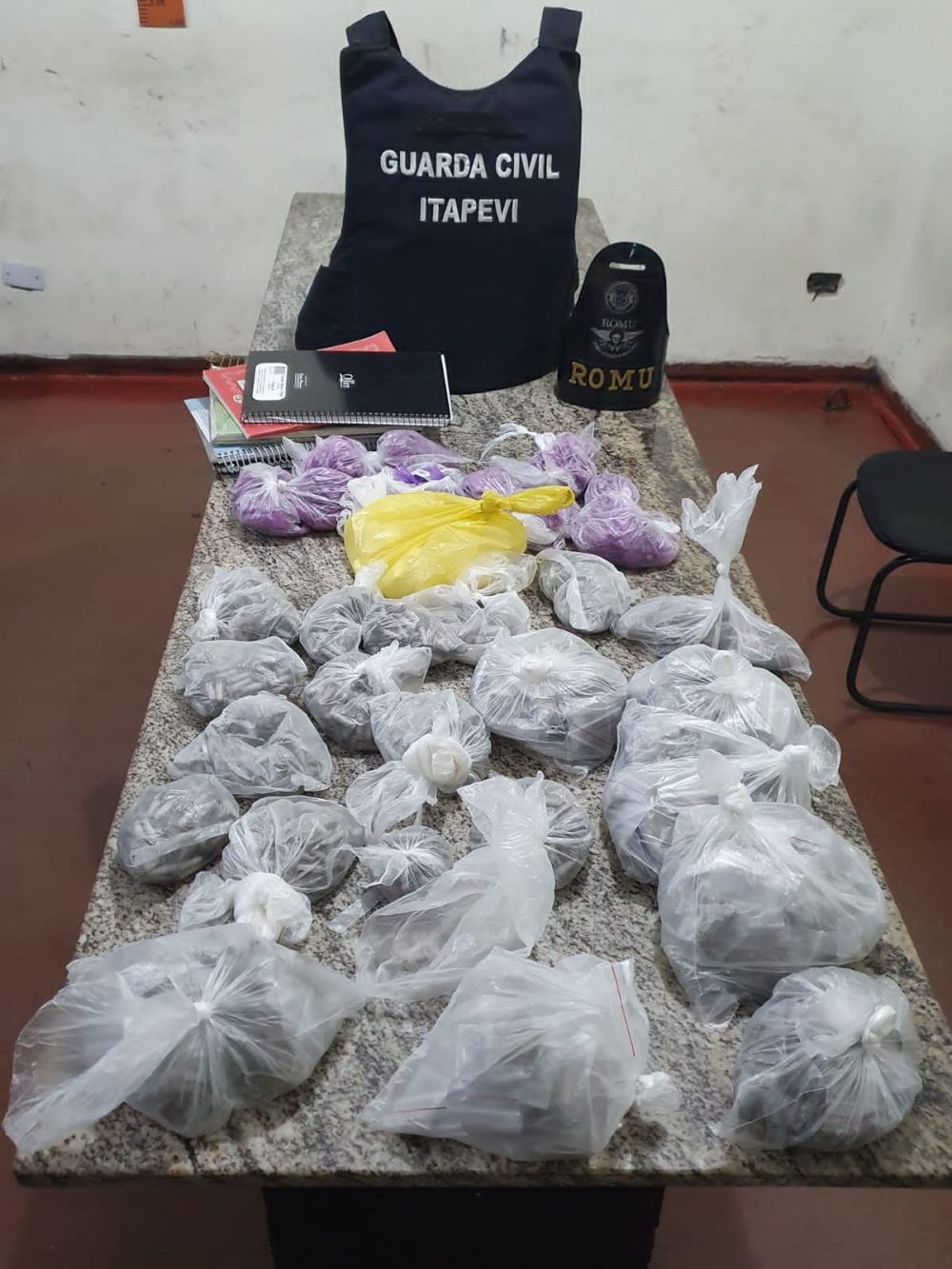 GCM realiza apreensão de drogas em Amador Bueno