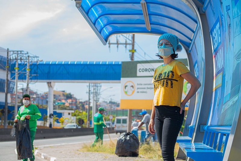 Uso de máscaras volta a ser obrigatório no transporte em Itapevi