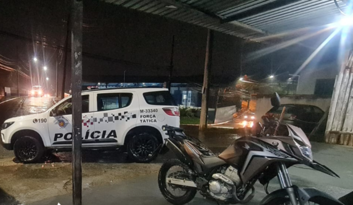 Receptador é preso pela Força Tática com moto furtada em Cotia