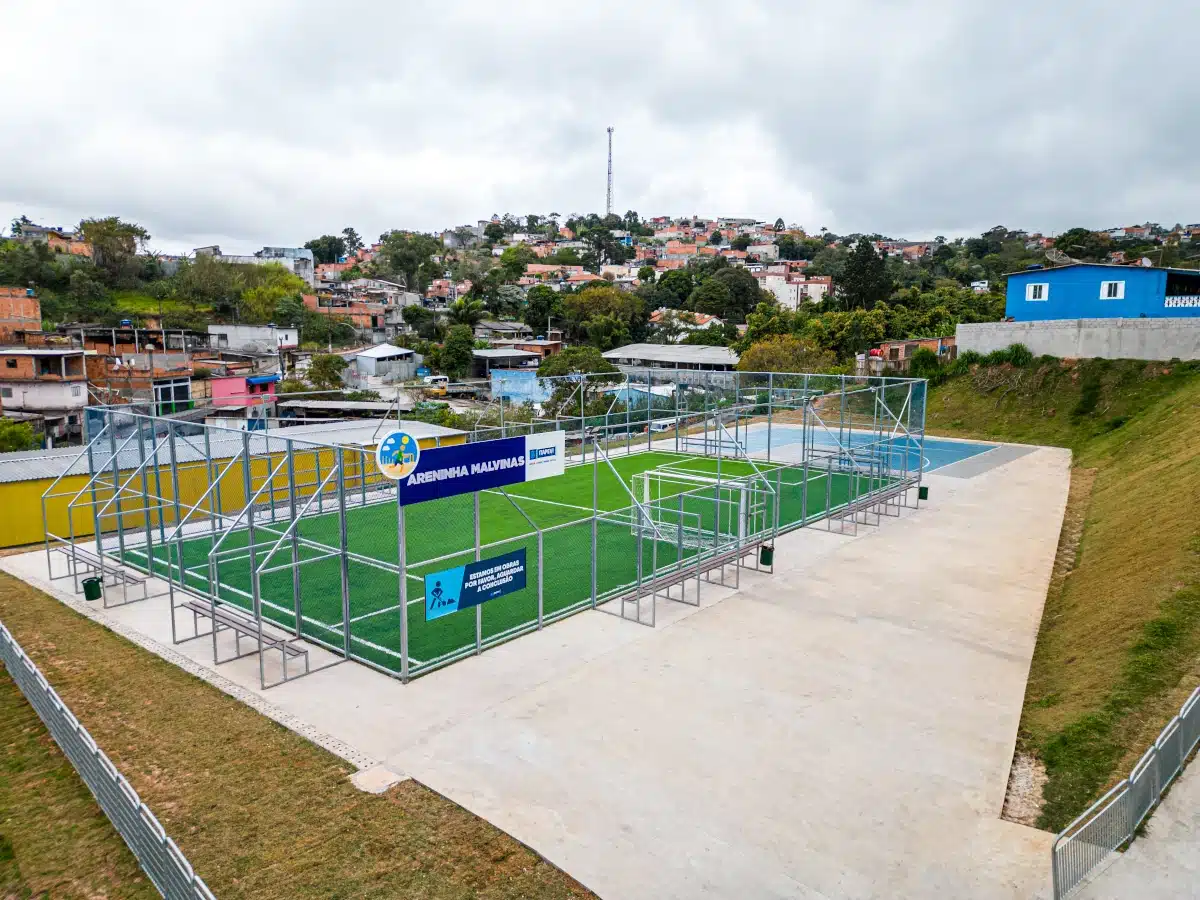 Areninha Malvinas: O Novo Espaço Esportivo que Encanta Itapevi
